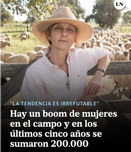 Hay un boom de mujeres en el campo